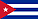 Flagge Kuba