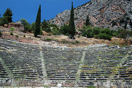 Amphitheater in Delphi