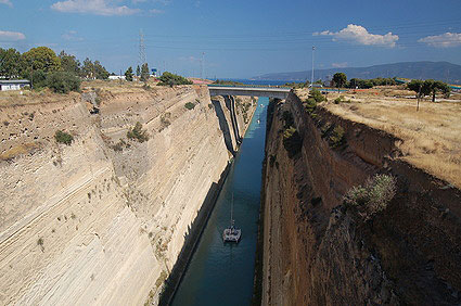 Kanal von Korinth / Griechenland