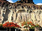 Felswand, Playa de Mogn, Gran Canaria