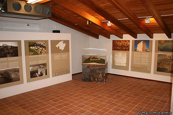 Ausstellung im Castell de Capdepera