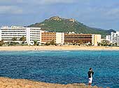 Cala Millor an der Ostküste von Mallorca