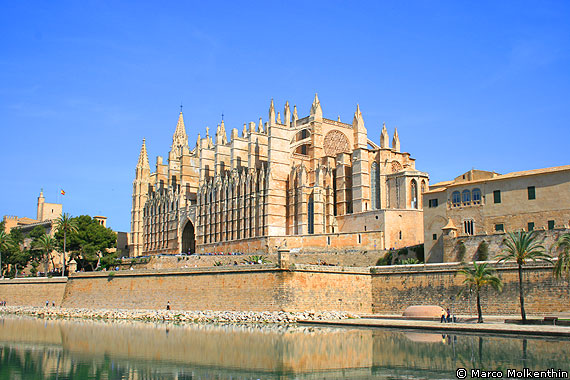 Kathedrale La Seu in Palma de Mallorca