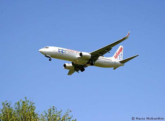 Landeanflug auf Palma
