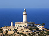 Leuchtturm auf dem Cap de Formentor auf Mallorca