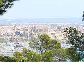 Blick auf Palma de Mallorca