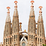 Spanien: Sagrada Famlia in Barcelona