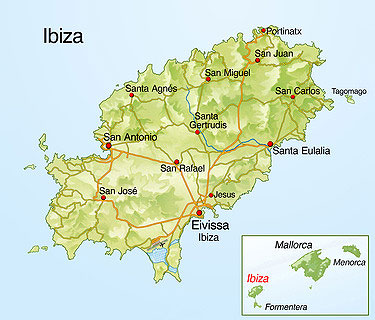 Tagomago östlich von Ibiza